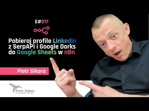 Miniatura filmu: Jak zautomatyzować wyszukiwanie profili na LinkedIn z n8n