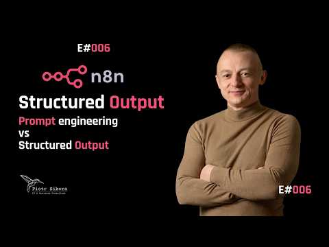 Miniatura filmu: Structured Output Parser w n8n — jak wymusić dokładny format odpowiedzi od AI