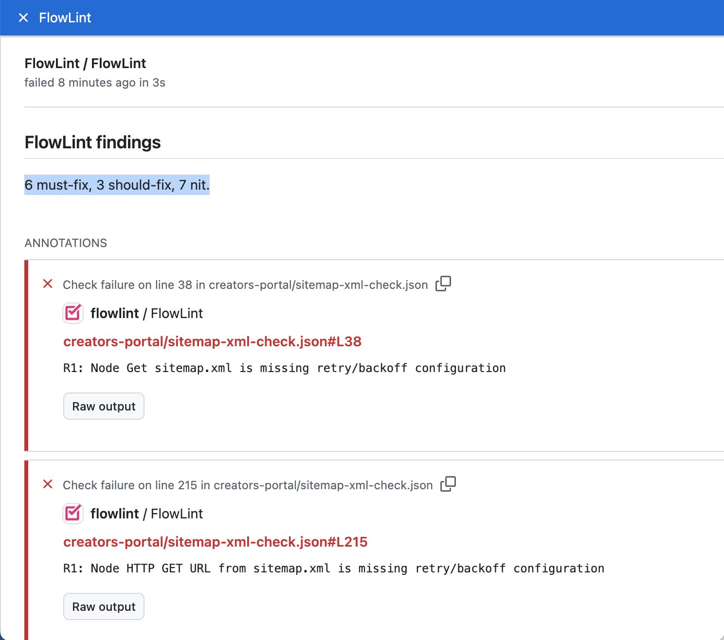 Workflow n8n po Flowlint
