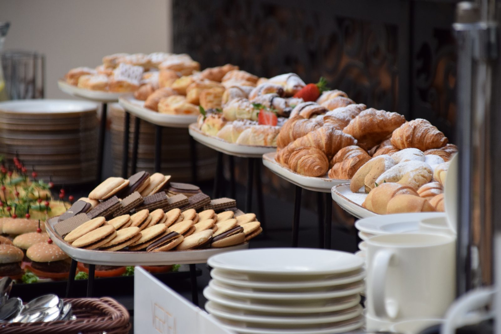 Coffee break — pastry buffet