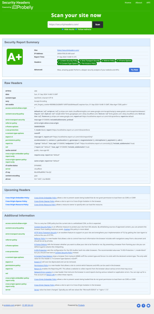 HTTP Headers for Security - How to change HTTP headers in WordPress step 2